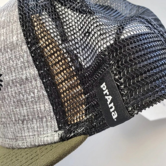 NWT Prana Journeyman Trucker Eagle Eye Snap Back Cap Hat Unisex OS Flat Brim 🔥🔥 - Picture 5 of 6